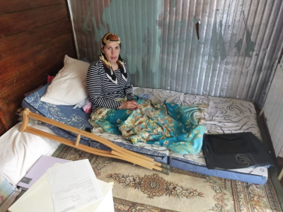 Оказана благотворительная помощь Алиевой Жавгарат  в связи с тяжелым материальным положением